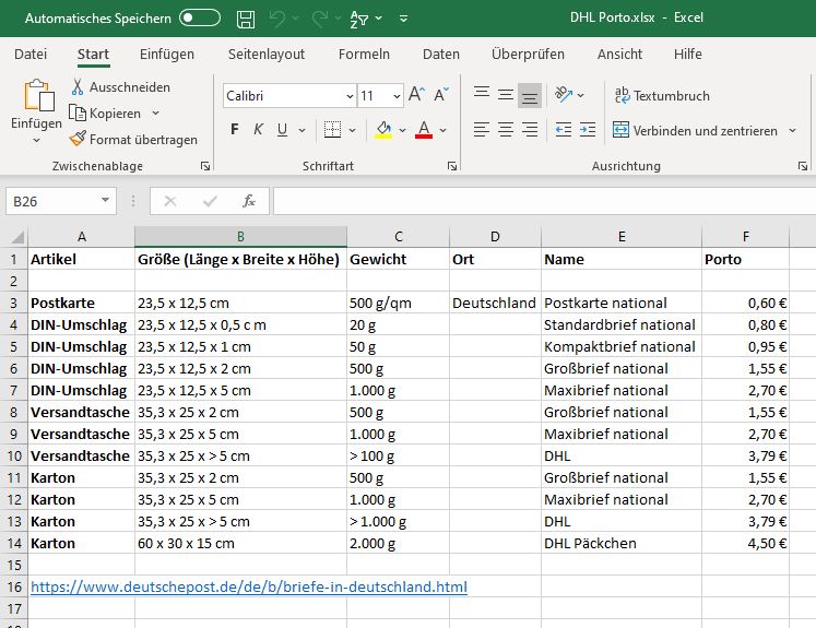 Excel Tabelle Als Csv Exportieren Und Online Importieren Gutzuwissen